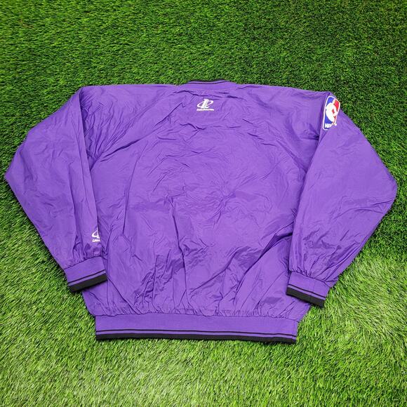 Vintage Phoenix Suns Jacket L/XL 25x25 Baggy Boxy Windbreaker - Picture 2 of 16